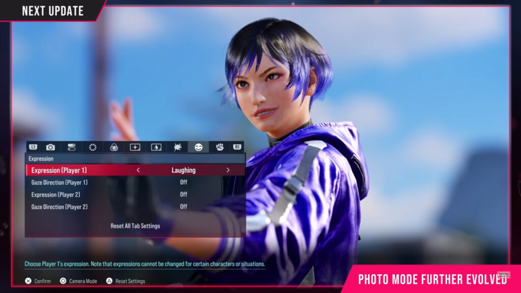 Reina in the improved TEKKEN 8 Photo Mode (image via Bandai Namco Esports)