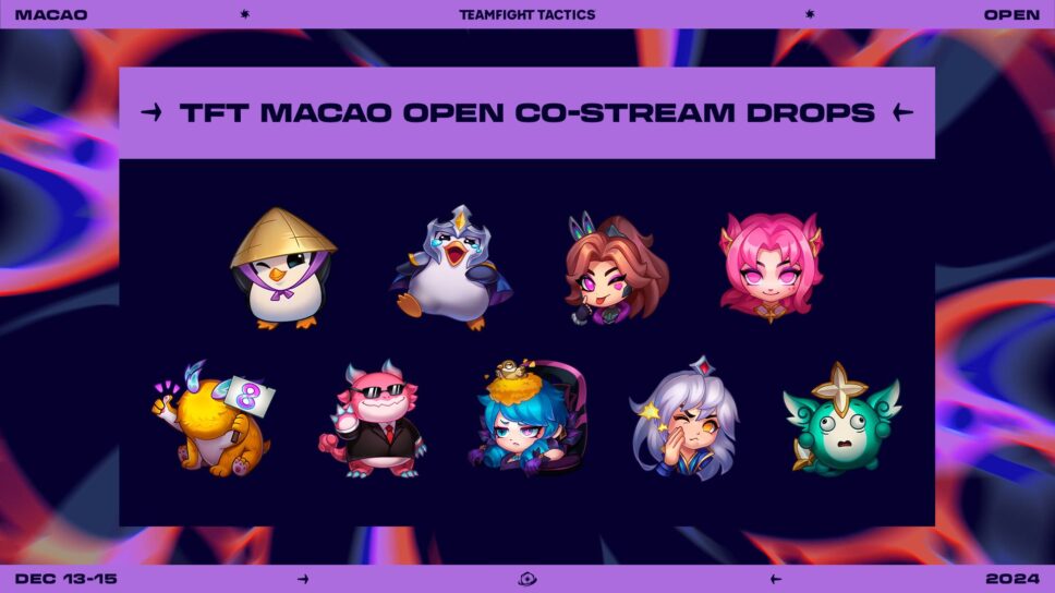 TFT Macao Open: Get these exclusive emotes from Twitch drops! cover image