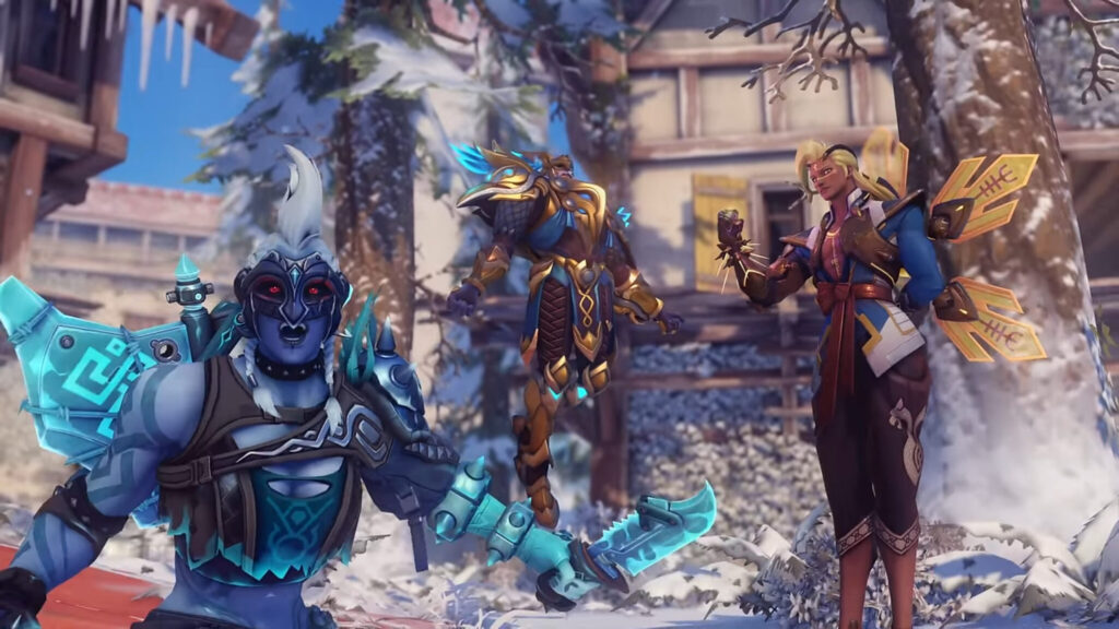 Junker Queen, Sigma, and Lifeweaver (Image via Blizzard Entertainment)