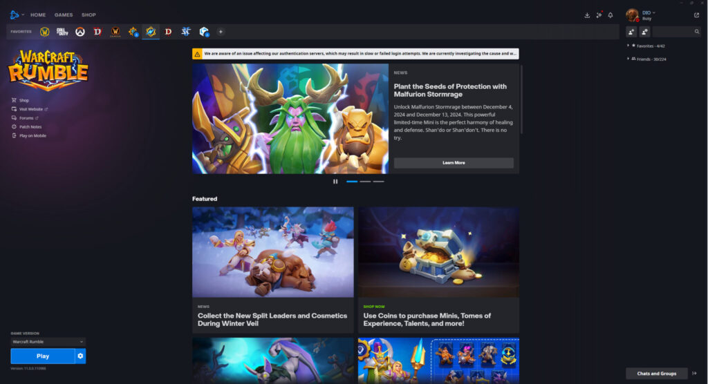 Warcraft Rumble PC beta screenshot (Image via esports.gg)