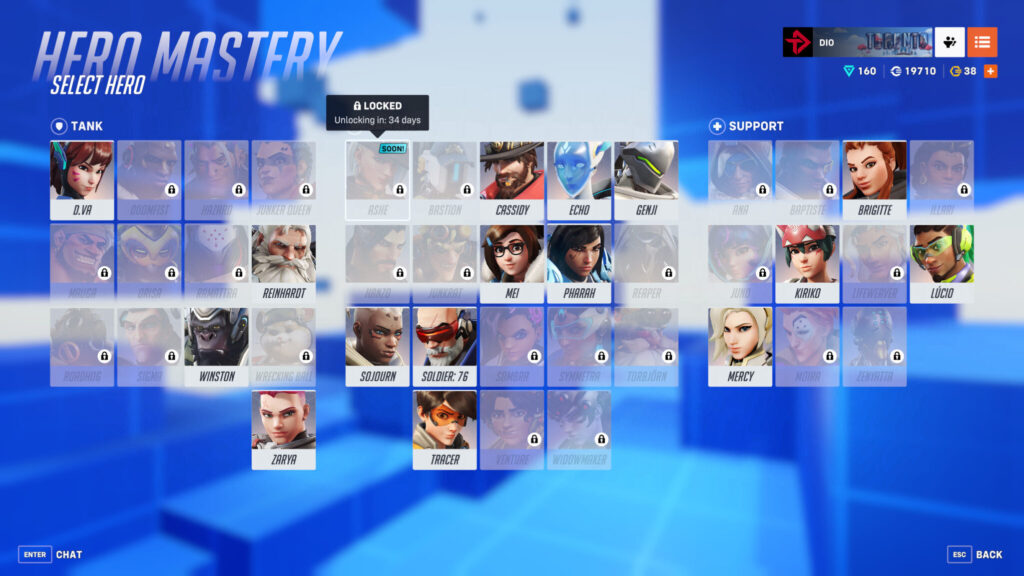 Ashe Hero Mastery screenshot (Image via esports.gg)