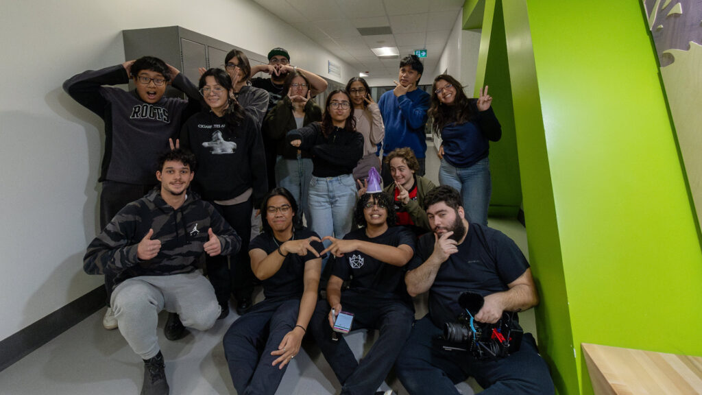 Humber Esports students (Image via Bernard Mafei)