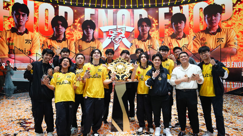 Fnatic ONIC won the M6 World Championship and took home $320,000 (image via Moonton Games)