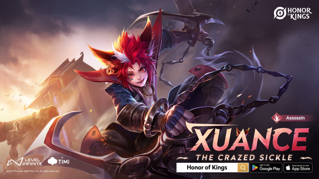 Xuance's splash art (image via Honor of Kings)