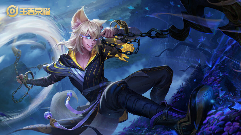 Xuance, Shouyue's brother, was first released on Honor of Kings China server in August 2017 (image via Honor of Kings)