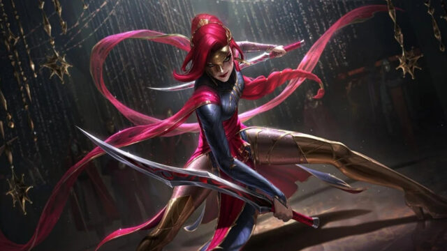 The first Noxus-themed skins announced: Masque of the Black Rose preview image