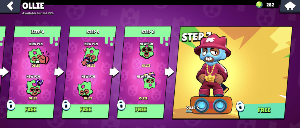 Ollie's bundle in the Brawl Stars shop (image via esports.gg)