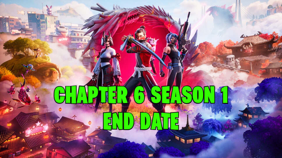 When does Fortnite Chapter 6 Season 1 end? cover image