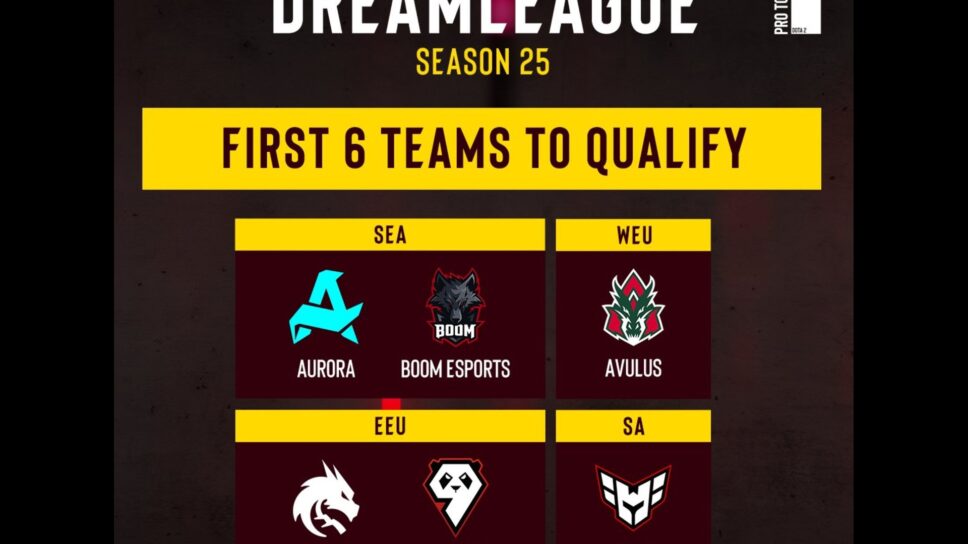 Here are all the teams qualified for DreamLeague Season 25