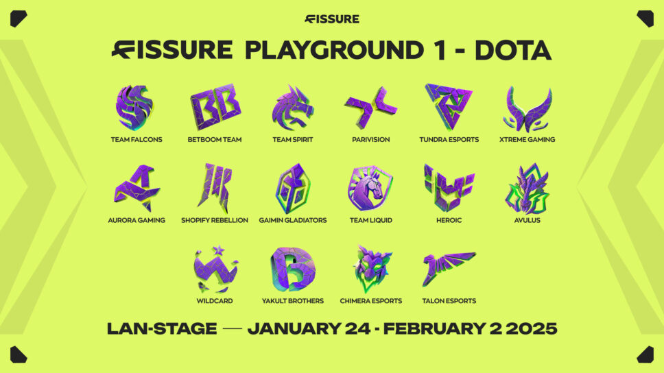 FISSURE PLAYGROUND welcomes its invited teams cover image