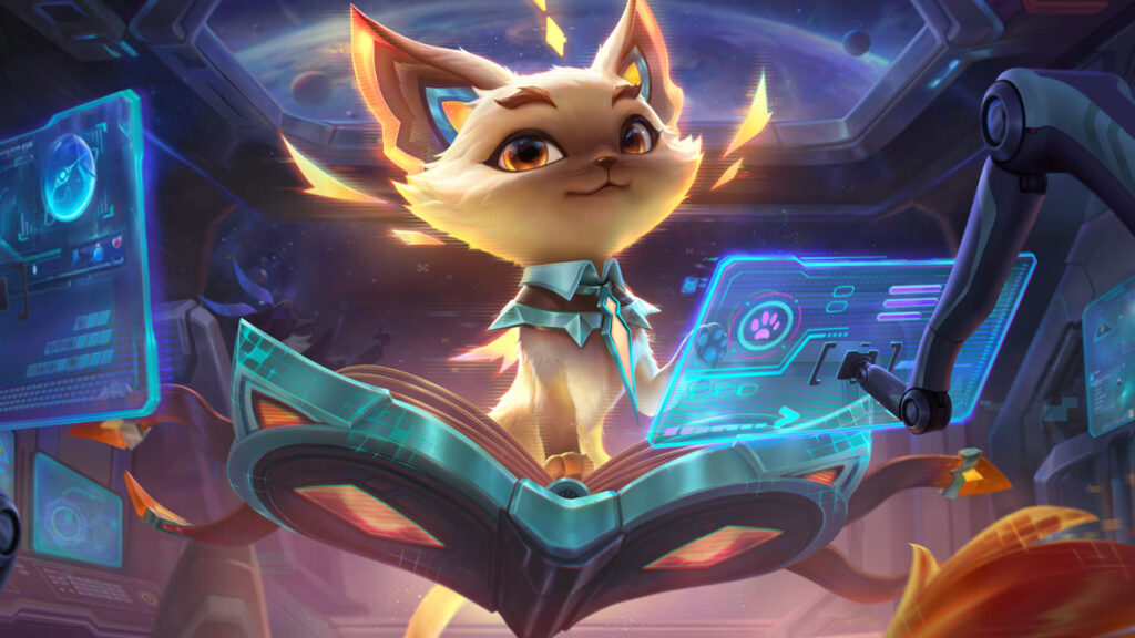 Cyber Cat Yuumi Meteorite (Image via Riot Games)