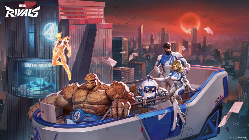 The Fantastic Four (Image via NetEase Games)