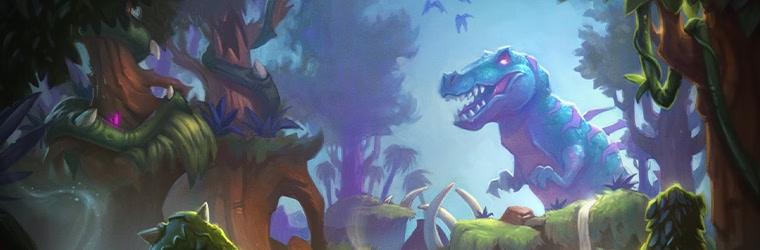 Un’Goro banner (Image via Blizzard Entertainment)