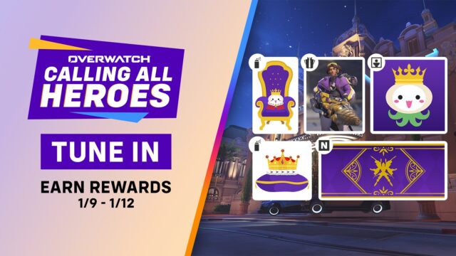 Overwatch 2 announces Twitch drops ahead of Calling All Heroes Championship preview image