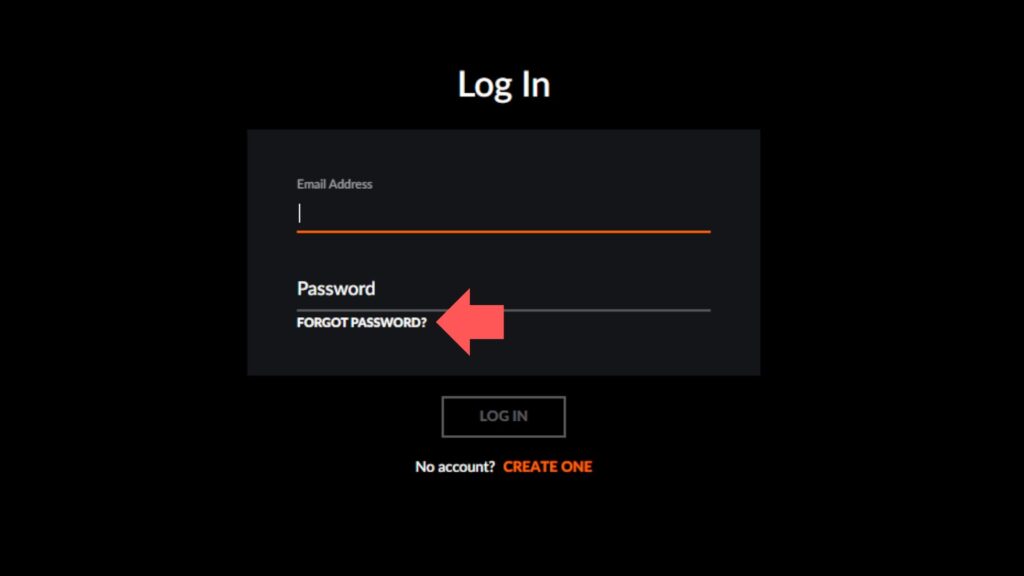 Crunchyroll password reset instructions screenshot (Image via esports.gg)