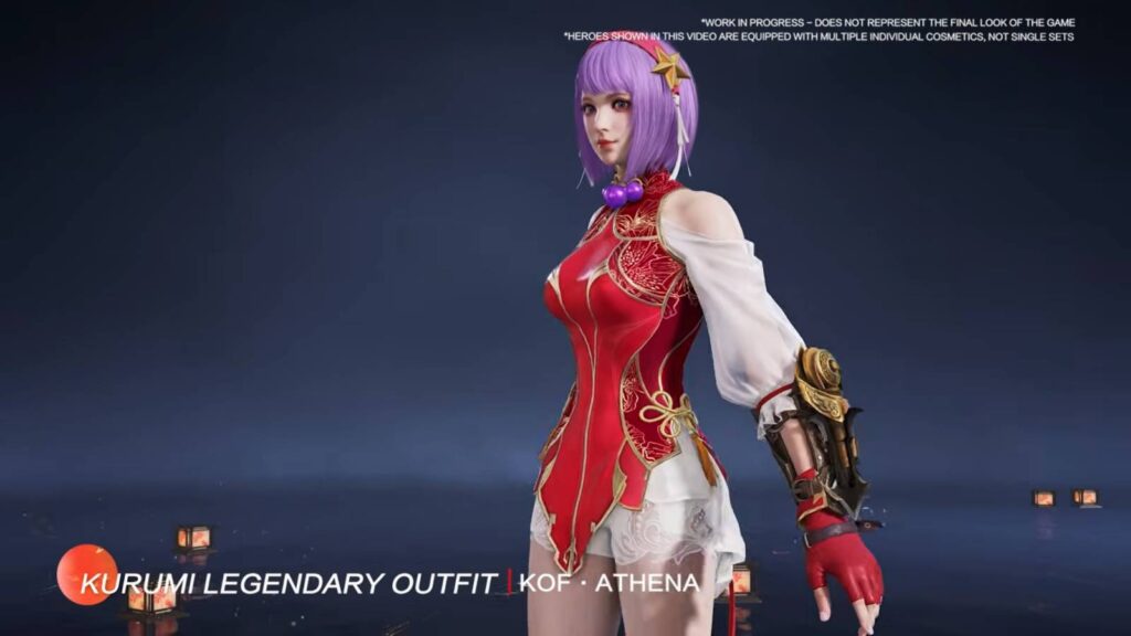 Outfit — Athena Asamiya Naraka: Bladepoint (image via 24 Entertainment)