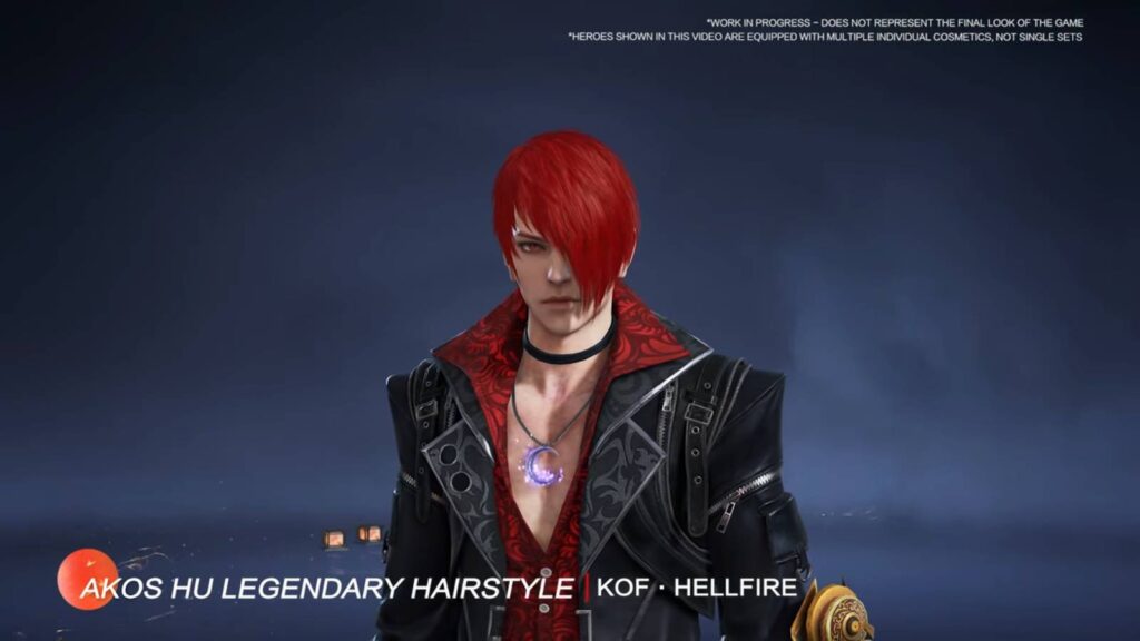 Hairstyle — Iori Yagami Naraka: Bladepoint (image via 24 Entertainment)