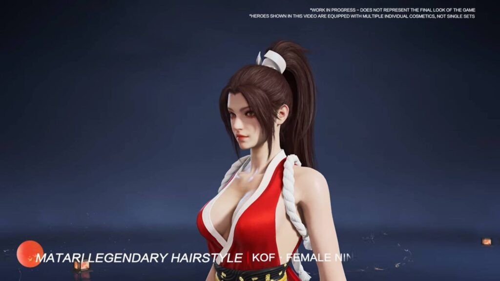 Hairstyle — Mai Shiranui Naraka: Bladepoint (image via 24 Entertainment)