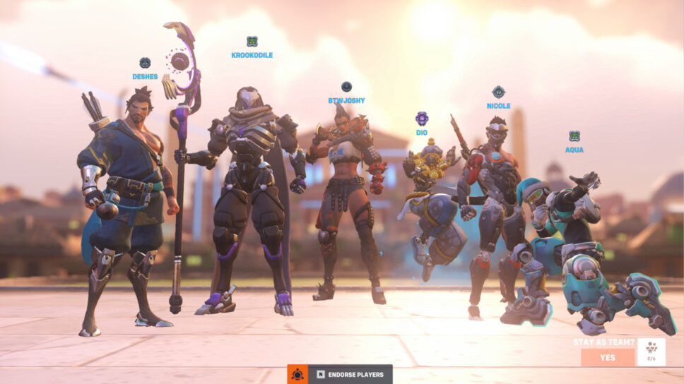 Overwatch 2 keeps 6v6 mode active until mid-season update cover image