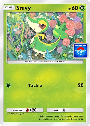 Snivy (Image via Pokémon TCG Pocket)