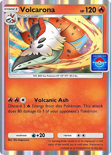 Volcarona (Image via Pokémon TCG Pocket)