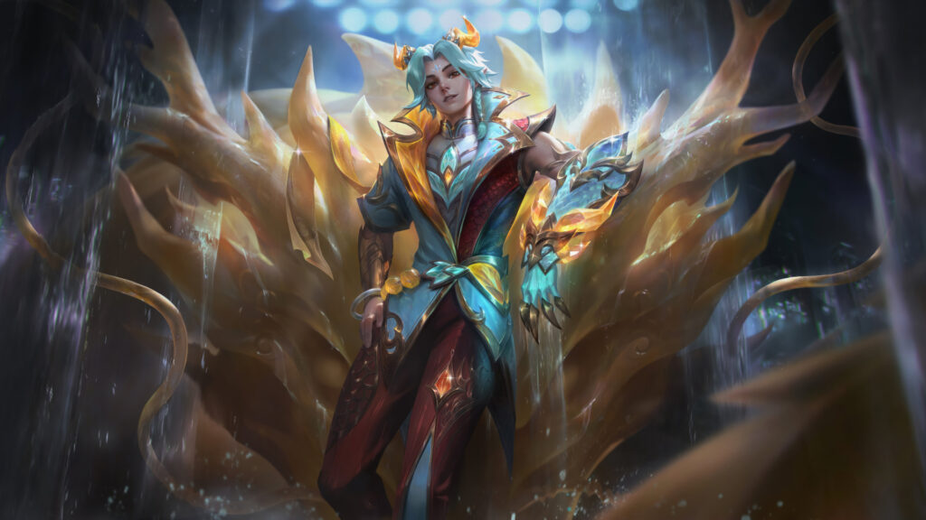 Prestige Heavenscale Ezreal (Image via Riot Games)