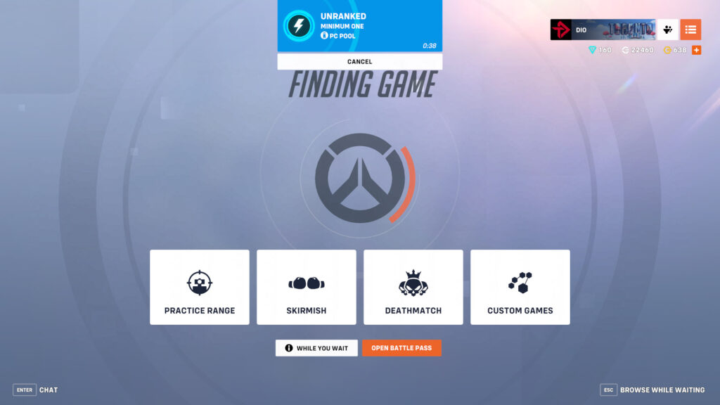 Overwatch 2 6v6 queue screenshot (Image via esports.gg)