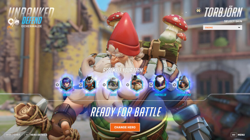 Overwatch 2 6v6 Min 1, Max 3 game mode screenshot (Image via esports.gg)