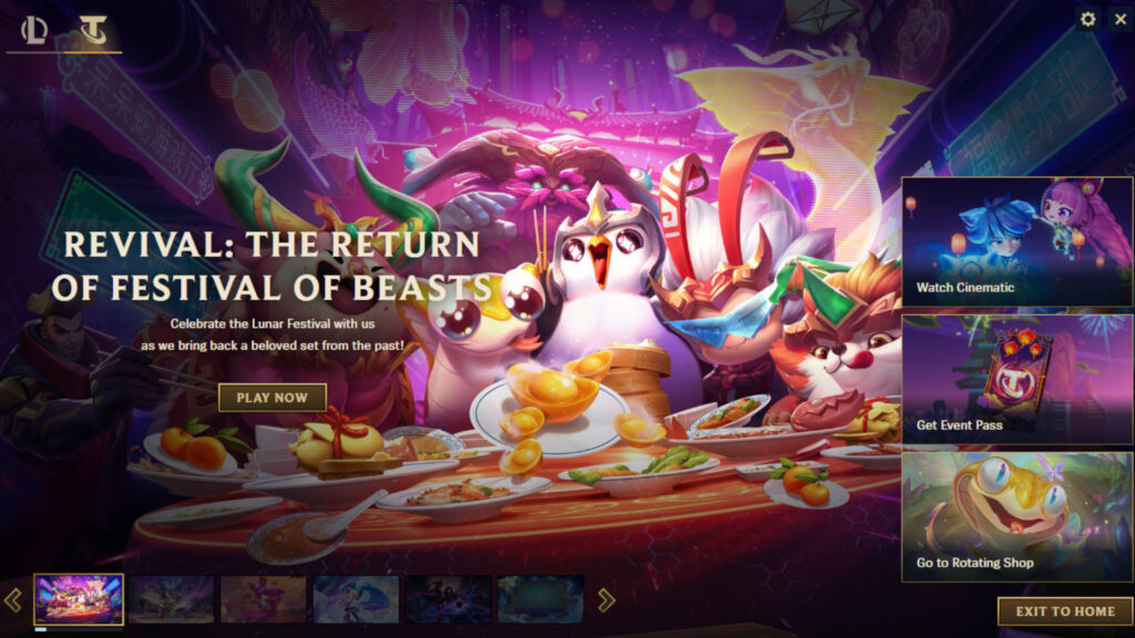 TFT Festival of Beasts screenshot (Image via esports.gg)