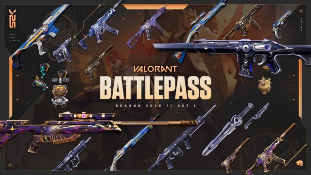 Everything in the VALORANT Season 2025 // Act 1 Battlepass preview image