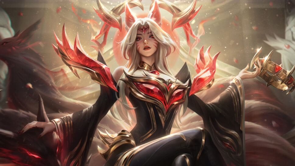 “The beauty and the beast”: Faker’s Ahri skin updated after his LoL Worlds 2024 victory cover image