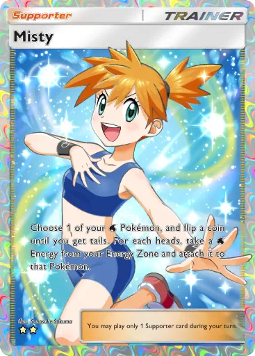 Misty (Image via The Pokémon Company)