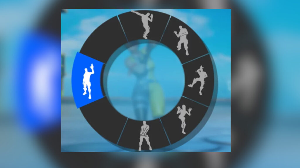 Emote wheel (Image via esports.gg)