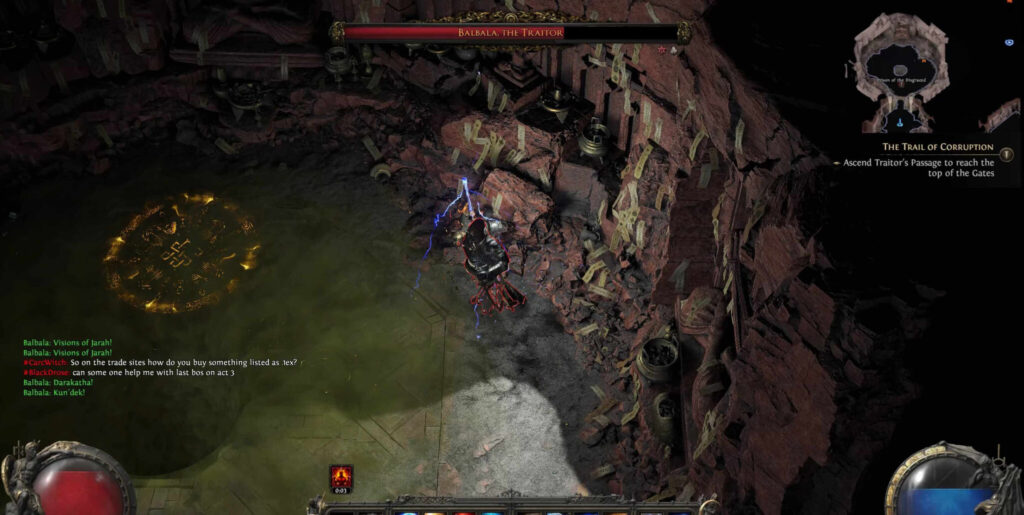 Path of Exile 2 screenshot (Image via esports.gg)