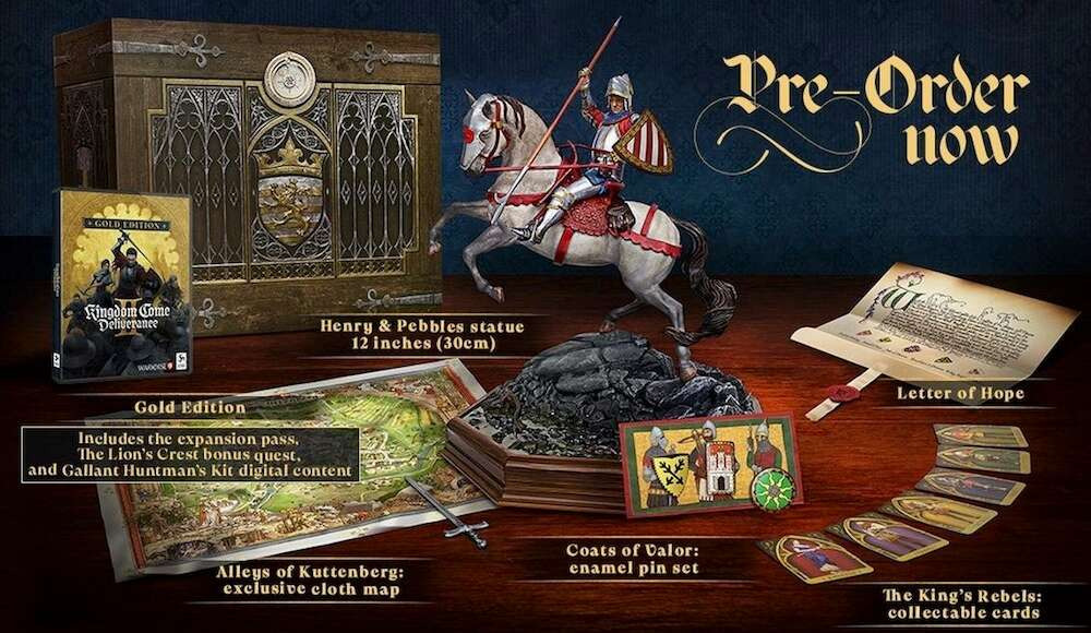 Pre-order information (Image via Warhorse Studios)