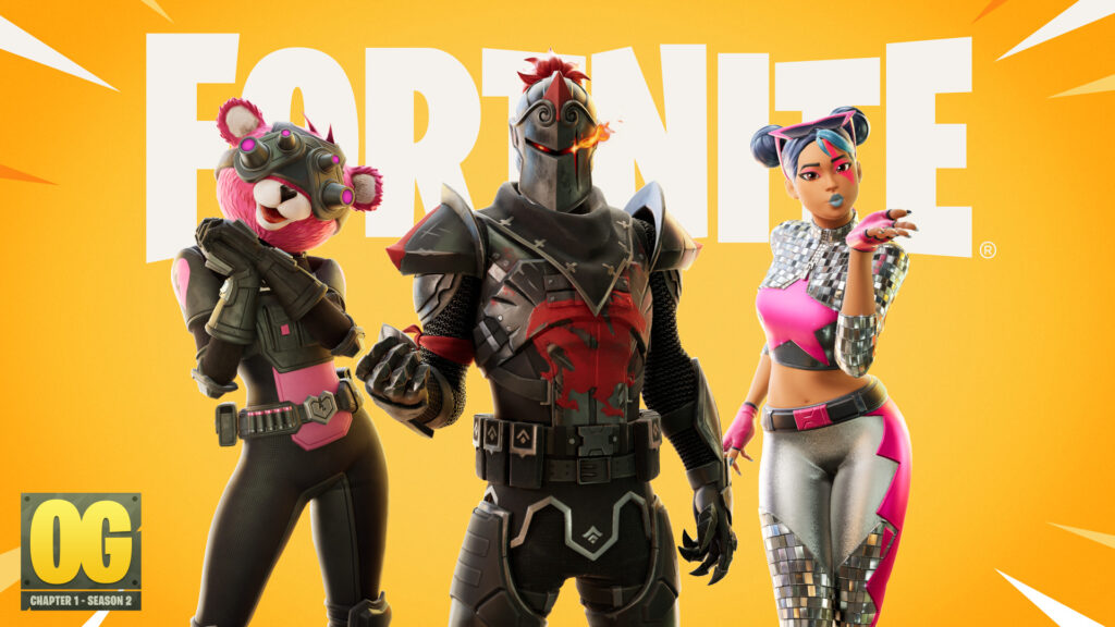 Fortnite OG Season 2 Battle Pass lineup (Image via Epic Games)