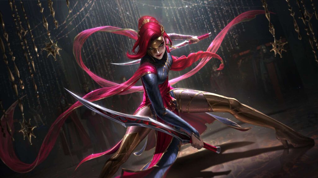 Prestige Masque of the Black Rose Katarina skin Image via Riot Games)