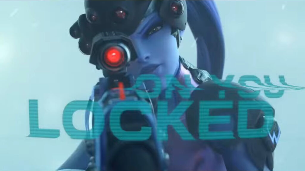 Widowmaker reference and edit in Hack the World (Image via Azazus)