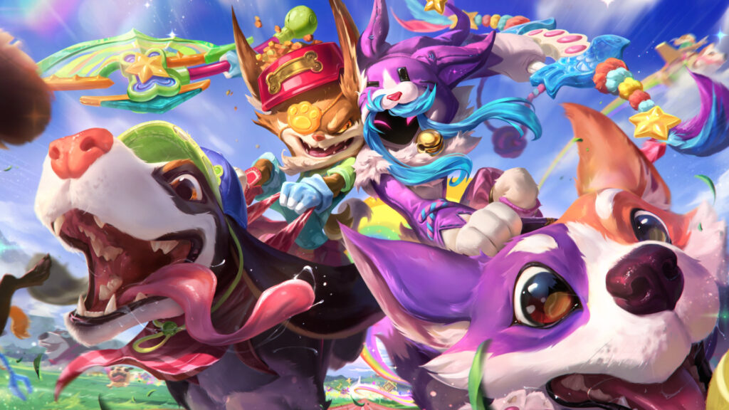 April Fools Kled and Kindred skins (Image via Riot Games)