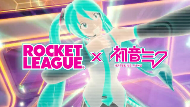 Hatsune Miku finds herself in Rocket League just after joining Fortnite preview image