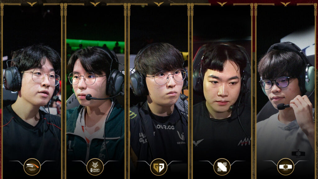 Team Top (Image via LCK on X)