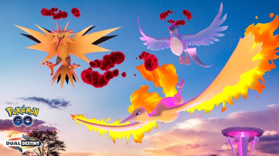 Dynamax Articuno, Zapdos and Moltres coming to Pokémon GO cover image