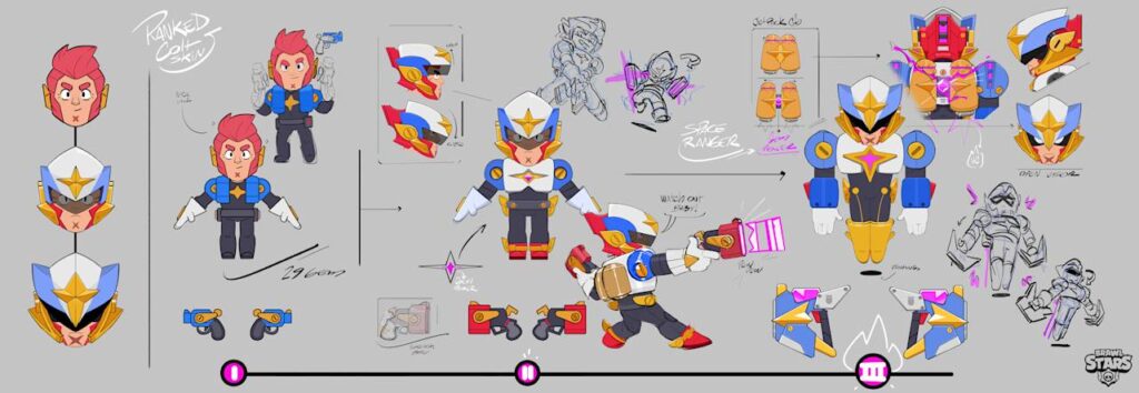 Colt Pro skin: concepts (image via Supercell)