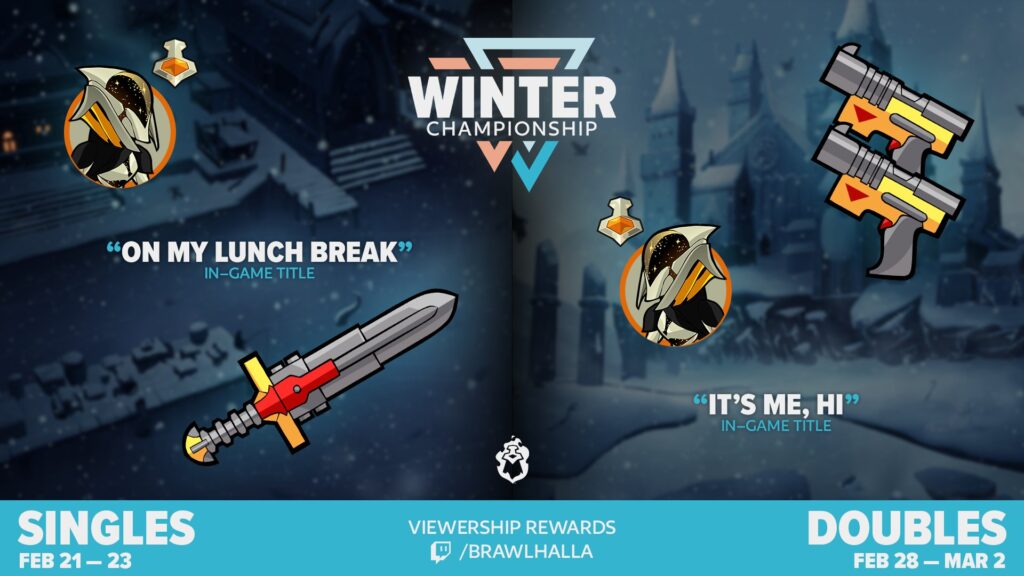 Viewership rewards (Image via Brawlhalla Esports)