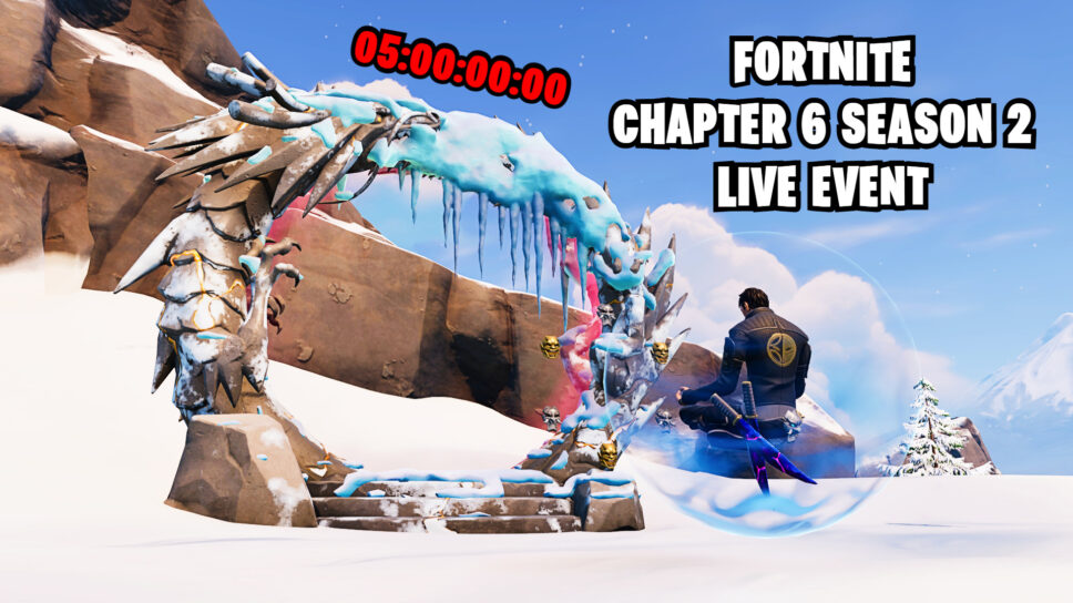 Fortnite Chapter 6 Season 1 mini live event: Countdown and more cover image