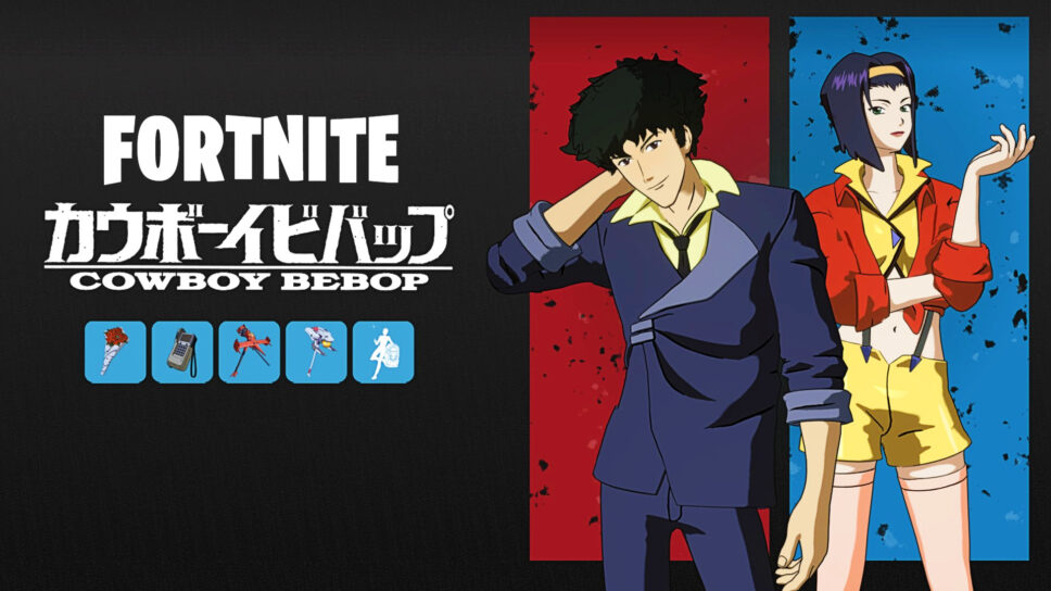 Cowboy Bebop Fortnite collaboration: All skins, prices, and more cover image