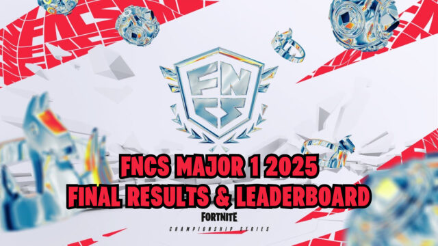 FNCS Major 1 2025 Grand Finals: Final results and leaderboard preview image