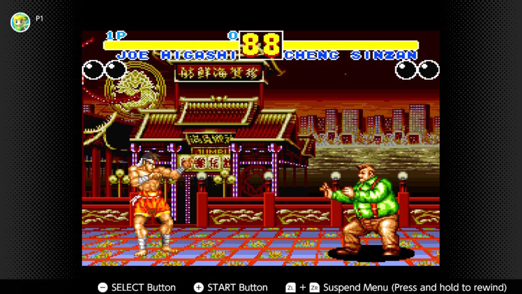 Joe Higashi vs Cheng Sinzan in Fatal Fury 2 (image via esports.gg)