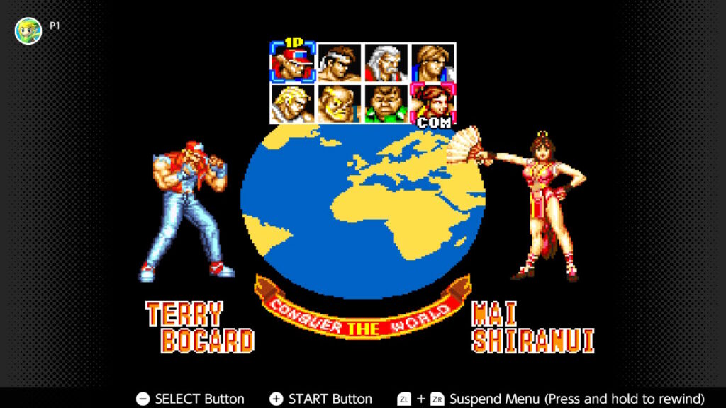 Character roster in Fatal Fury 2 (image via esports.gg)