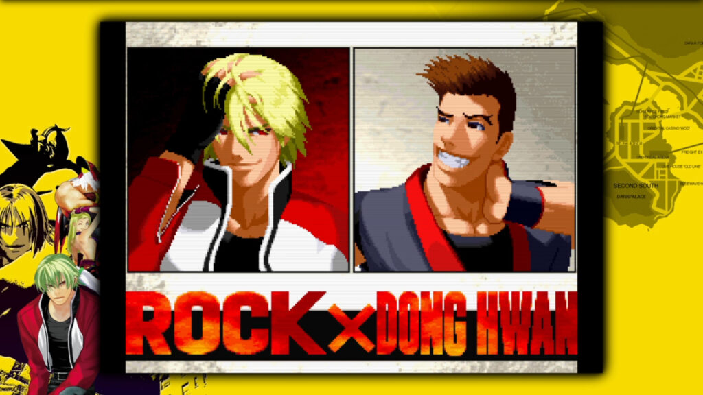 Rock Howard vs Kim Dong Hwan in Garou: Mark of the Wolves (image via esports.gg)